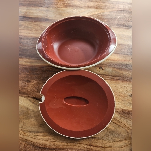 3 piece Tupperware Microwave Insulated Heat Serve/Store Bowl 4948B-1, 5006A-1 - Picture 2 of 3